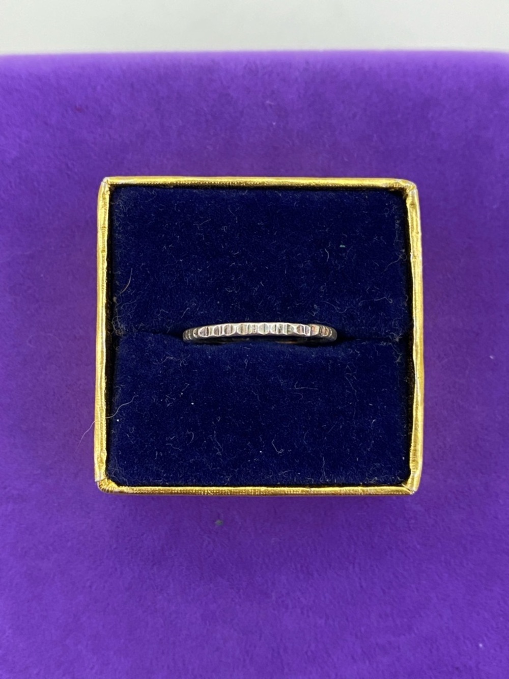 💛 Pura Vida Sterling Silver Peaks & Valleys Stackable Ring